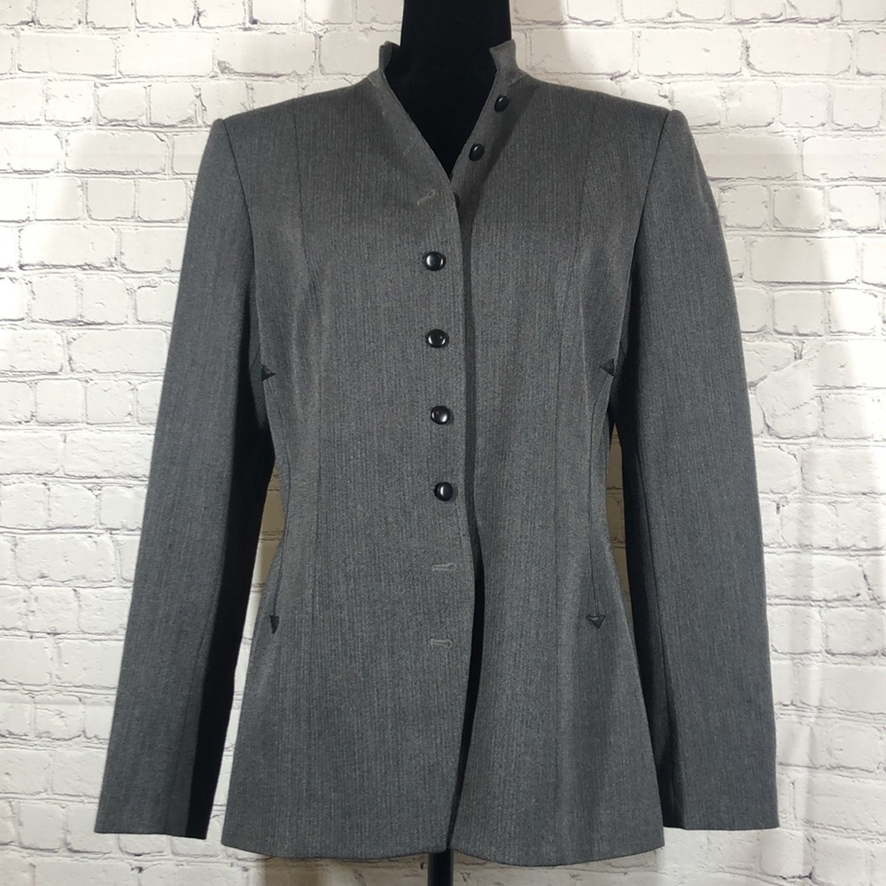 NYP jacket gray